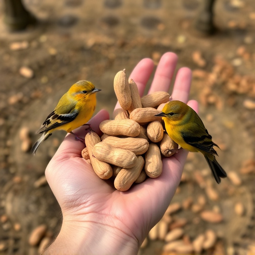 Feeding Garden Birds with Safe UK Peanuts