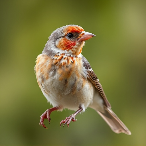 Healthy bird seed without wheat content