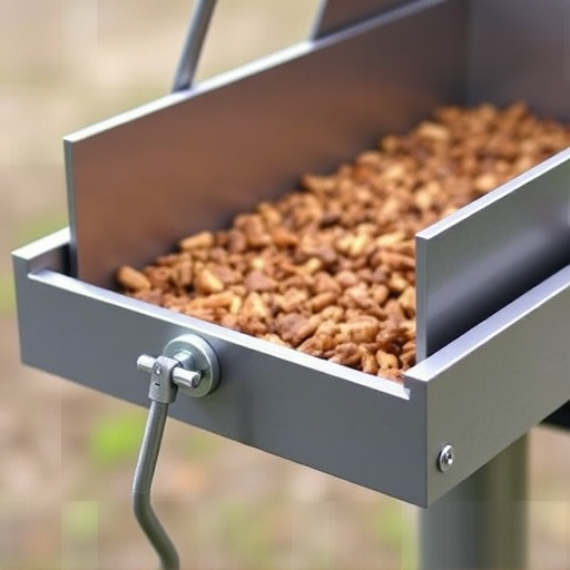Heavy-duty feeder with locking mechanism
