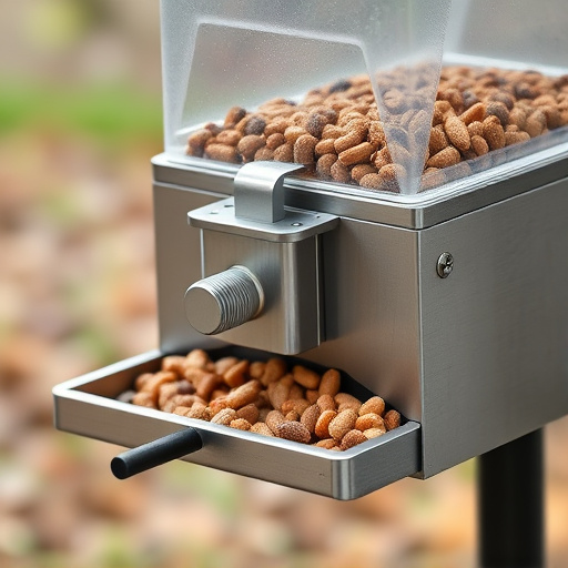 Heavy-duty feeder with locking mechanism