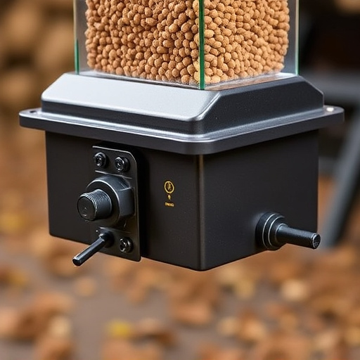 Heavy-duty feeder with locking mechanism
