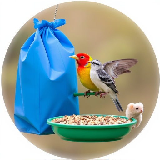 Home delivery of mixed bird feed