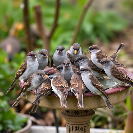 house-sparrows-gathered-near-bird-bath-640x480-86878984.jpeg