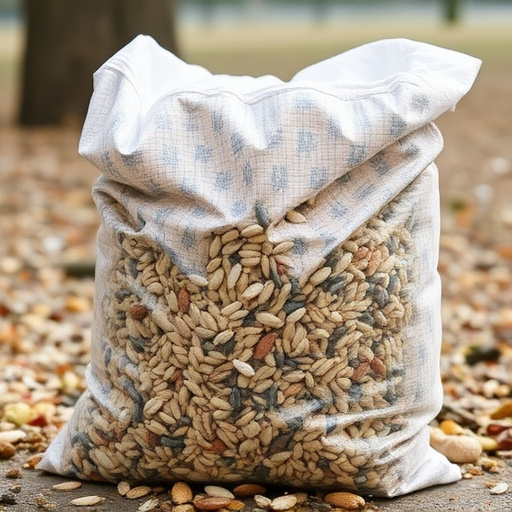 Large sack of mixed wild bird seed