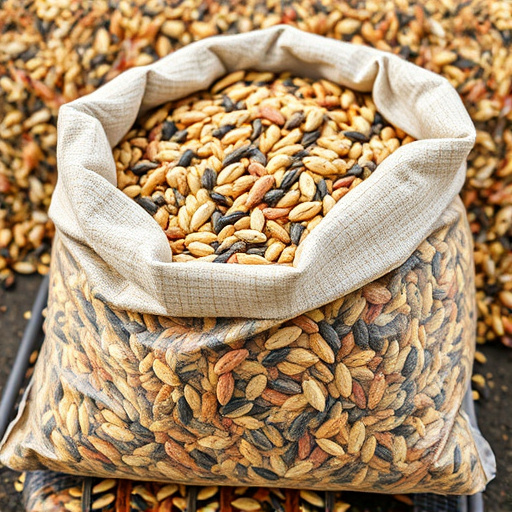 Large sack of mixed wild bird seed