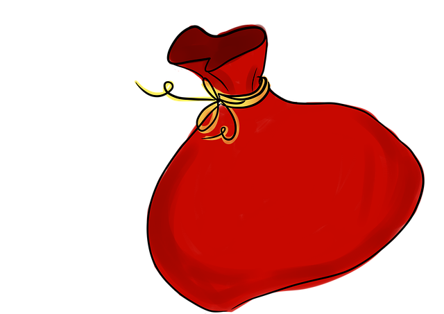 Large sack of peanuts with price tag
