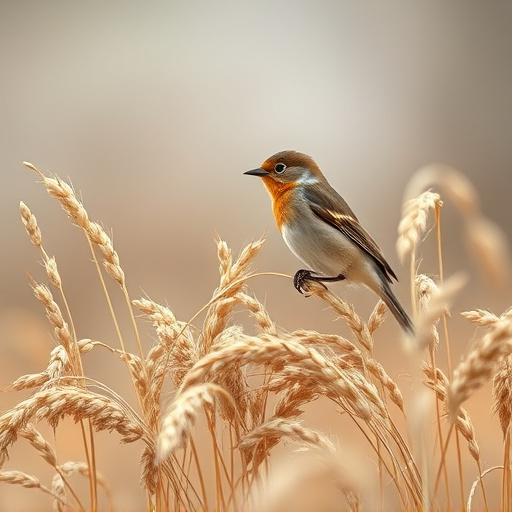 Leftover oats placed near bird perch