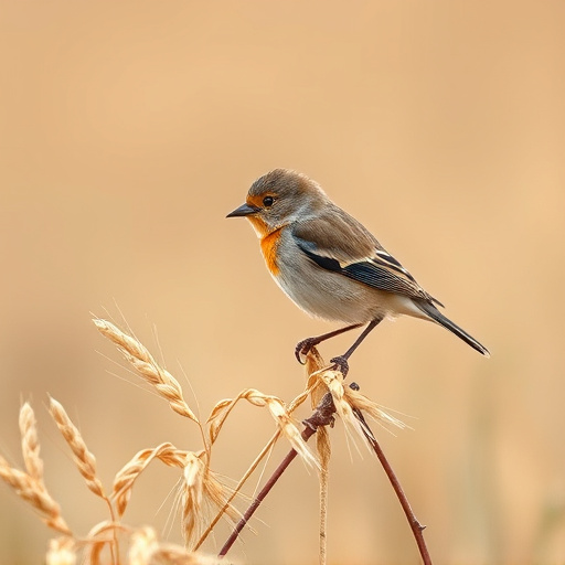 Leftover oats placed near bird perch