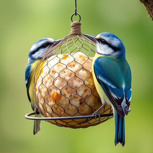 Attract Small Birds with Creative Fat Ball Feeders