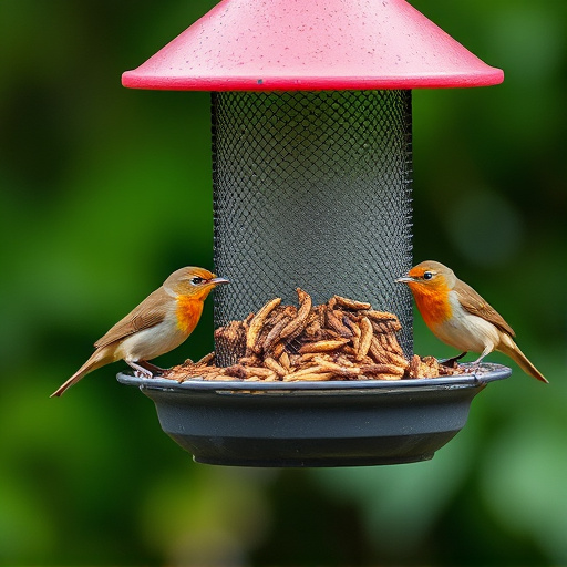 Attract Robins with Mealworm Feeder: UK Birding Guide