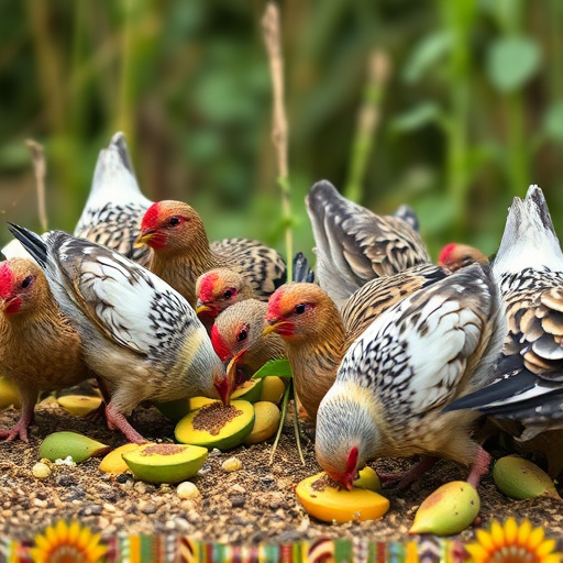 Mixed flock eating sunflower hearts
