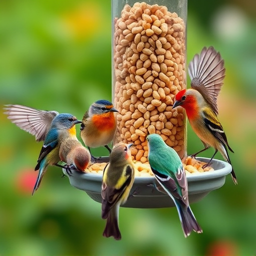 mixed-garden-birds-eating-from-peanut-fe-640x480-40078285.jpeg