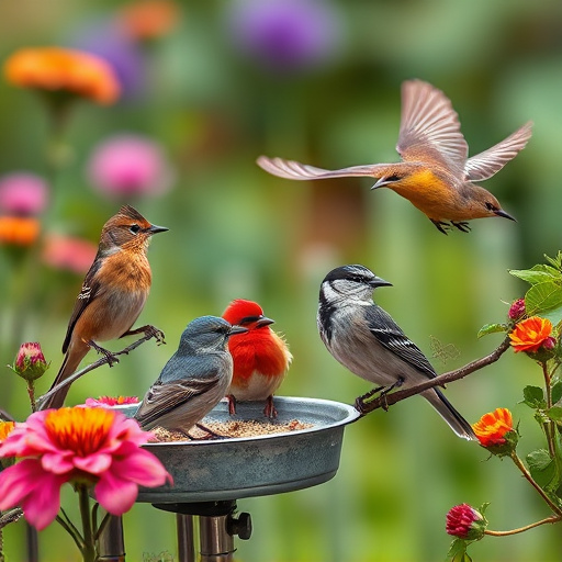 mixed-garden-birds-feeding-together-640x480-44021026.jpeg