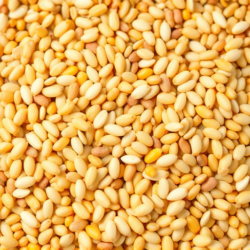 Mixed seed blend with millet and maize
