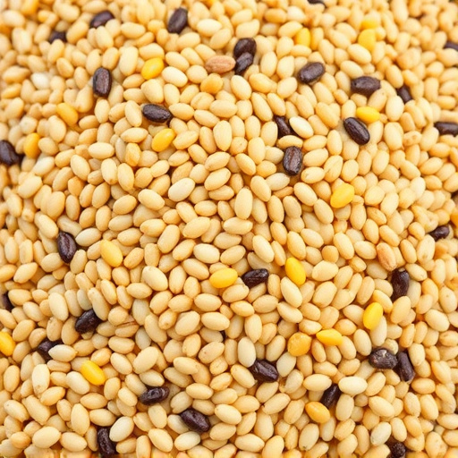 Mixed seed blend with millet and maize