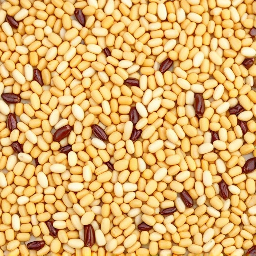 Mixed seed blend with millet and maize