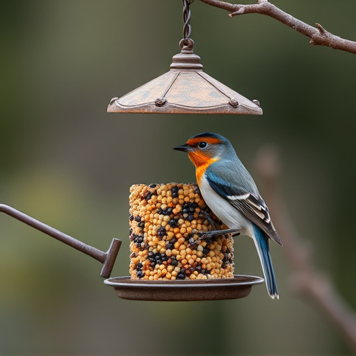 Mobile phone browsing bird seed deals