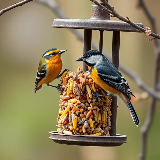 Mobile phone browsing bird seed deals