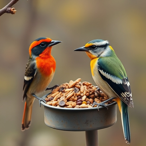 Mobile phone browsing bird seed deals