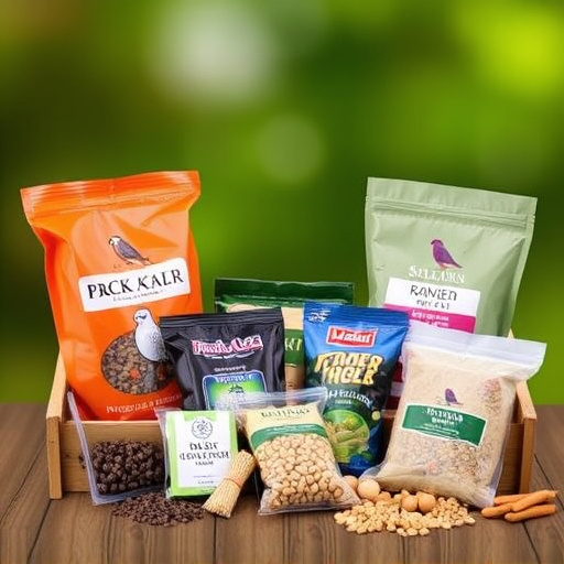 Monthly bird food subscription package