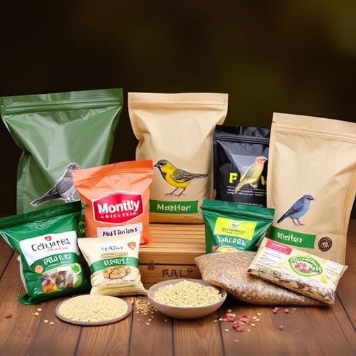 Monthly bird food subscription package