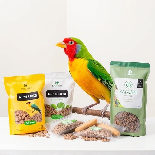 Monthly bird food subscription package