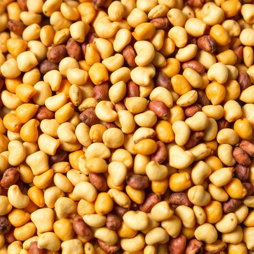 Natural bird food mix with sunflower hearts