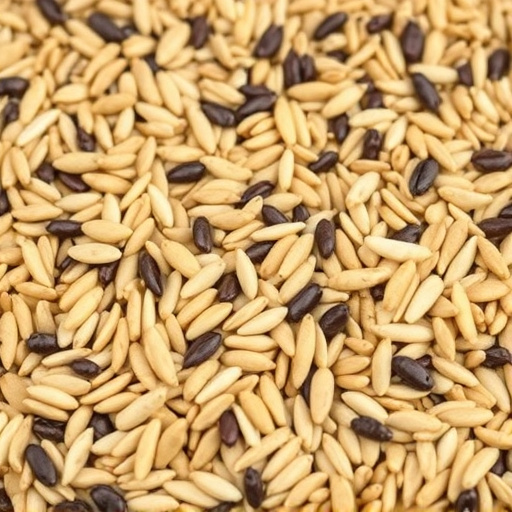 Natural seed mix for mess-free feeding