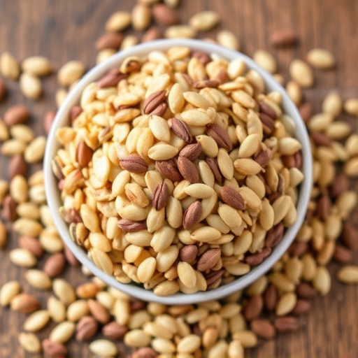 Natural seed mix for mess-free feeding