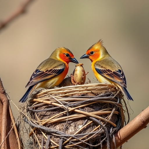 Nesting birds fed soft insects