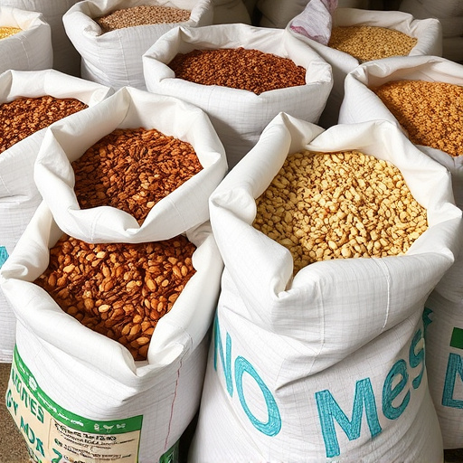 No-mess seed mix in large bags
