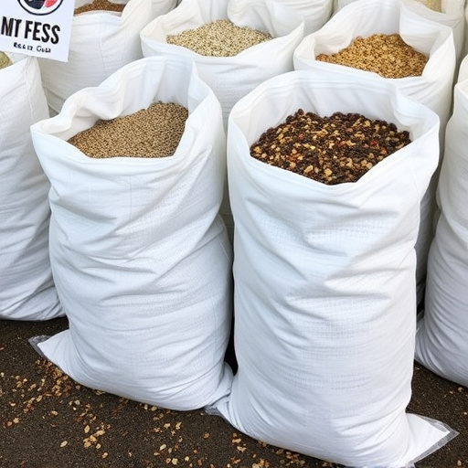 No-mess seed mix in large bags