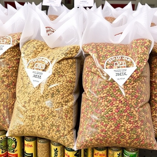 No-mess seed mix in large bags