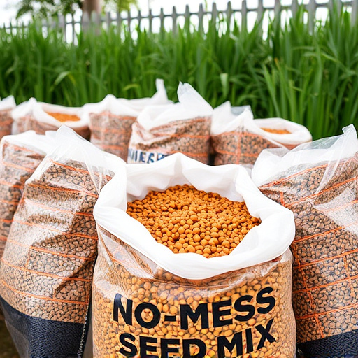 No-mess seed mix in large bags