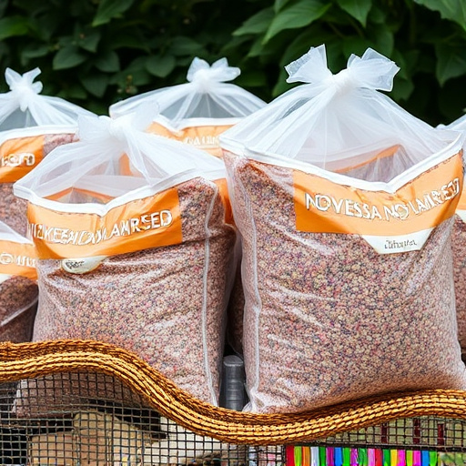 No-mess seed mix in large bags