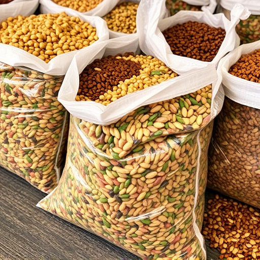 No-mess seed mix in large bags