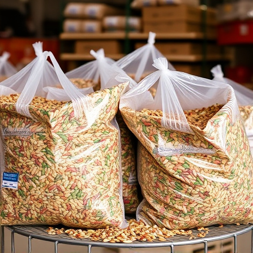 No-mess seed mix in large bags