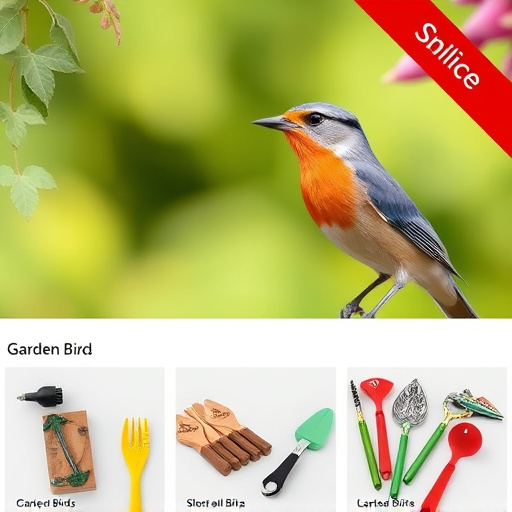 Online shop with garden bird supplies