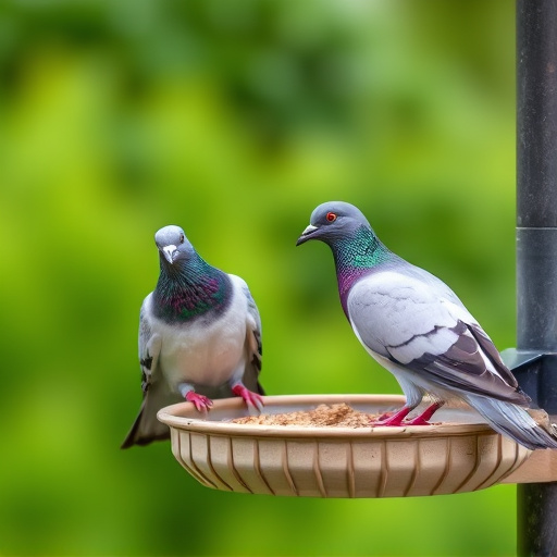 Feed Small Birds Safely: Deter Pigeons in UK Gardens