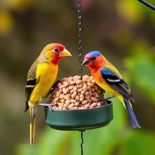 Ready-to-use suet pellets for birds