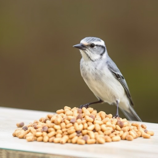 Ready-to-use suet pellets for birds
