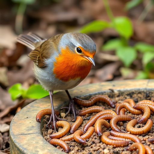Feed Robins Safely: Choosing Foods &amp; Setting Feeders