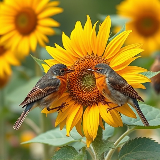 Nourish Birds with Premium Sunflower Heart Delicacies