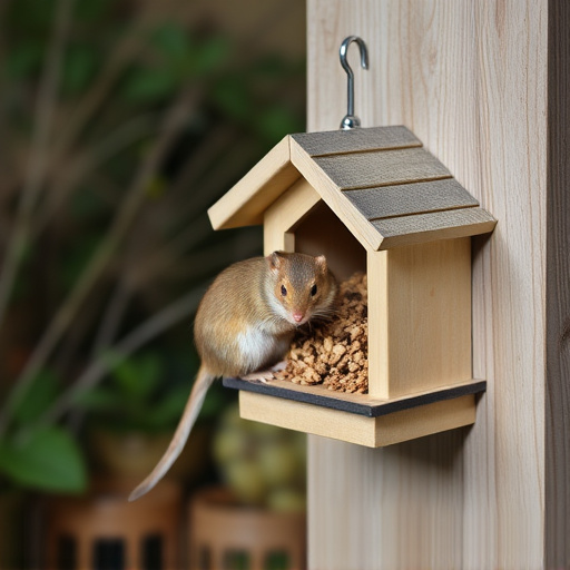 Secure feeder preventing rodent access