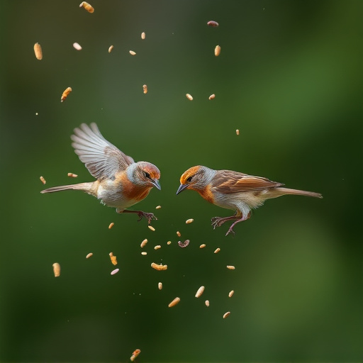 small-birds-feeding-from-scattered-seeds-640x480-84635464.jpeg