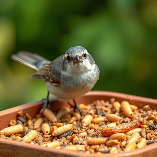 Ideal Mealworm Feeder for Small Birds: Easy Access &amp; Maintenance