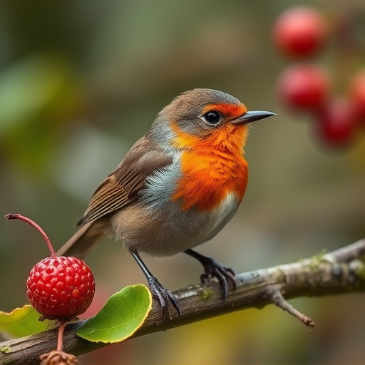 Soft food blend for wild robins