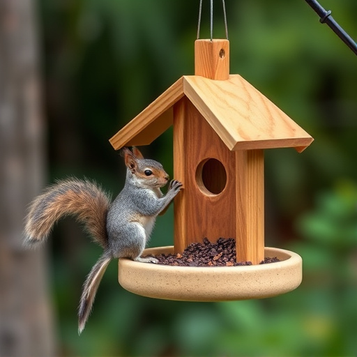 Squirrel and pigeon proof feeder design