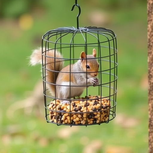 Squirrel-Proof Ground Feeder Design and Placement Guide