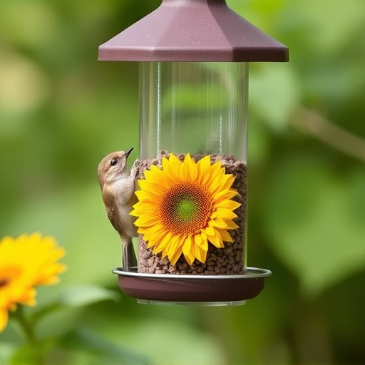 Affordable Squirrel-Proof Feeders for Sunflower Hearts: Keep Squirrels at Bay